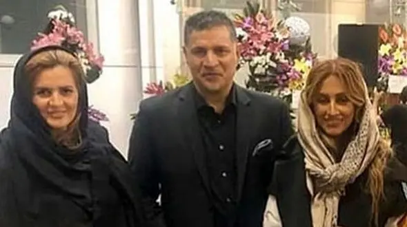 اختلاف سنی فوتبالیست ایرانی و آقای گل جهان با همسر دوم و جوانش + عکس 