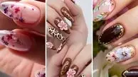 عکس مدل های جذاب ناخن گل گلی؛ 12 ایده پرطرفدار و خاص