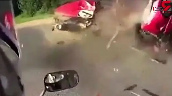 لحظه وحشتناک مرگ زن و مرد! +فیلم