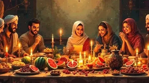 فیلم / کلیپ شب یلدا با آهنگ شب طولانی با صدای علی مولائی / یه شب طولانی کنار اونایی که دوسشون داری و دوست دارن و تو خوشحالی