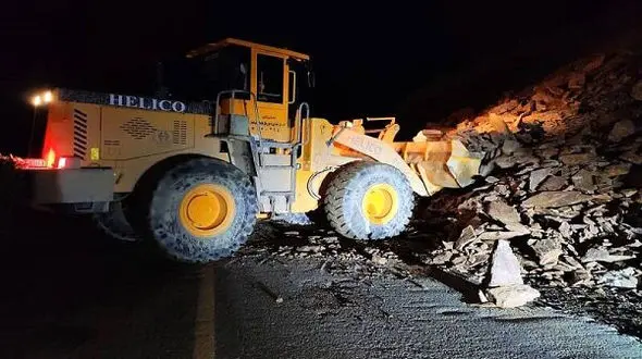  آزادراه تهران_ شمال مسدود شد