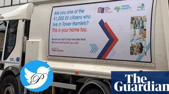 پوستر های ماشین حمل زباله در لندن جنجال به پا کرد! + عکس