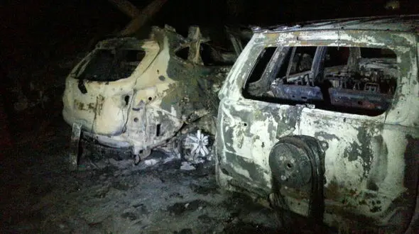 راز آتش زدن 4 ماشین لوکس در تهران چه بود؟ + عکس 