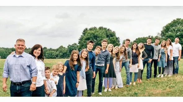 خانواده ای با 18 فرزند+عکس