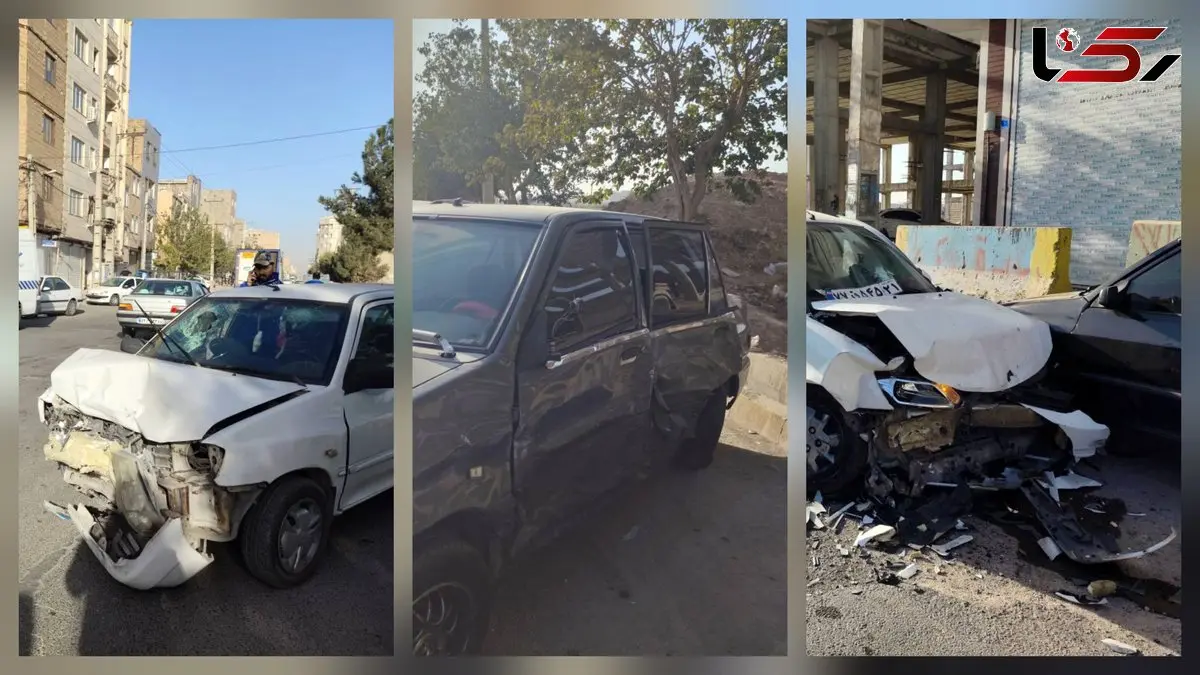 تصادف سه سرویس مدرسه در سبزدشت / 15 دانش‌آموز مصدوم شدند