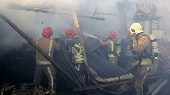 فاجعه در قلب تهران! / همه وحشت کردند!