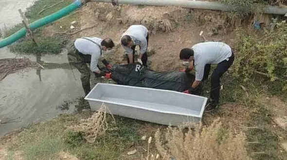 عکس جسد مرد آبادانی در ساحل رودخانه !