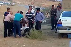 ناگفته‌های مامور راهور پس از حمله سرنشین لندکروز/ از توهین‌ به لباسم نمی‌گذرم! 