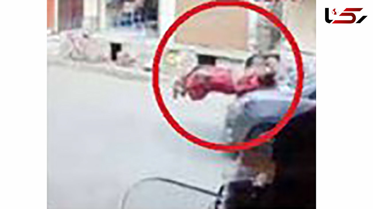 خوش شانسی  مادر و کودک در صحنه مرگبار + عکس