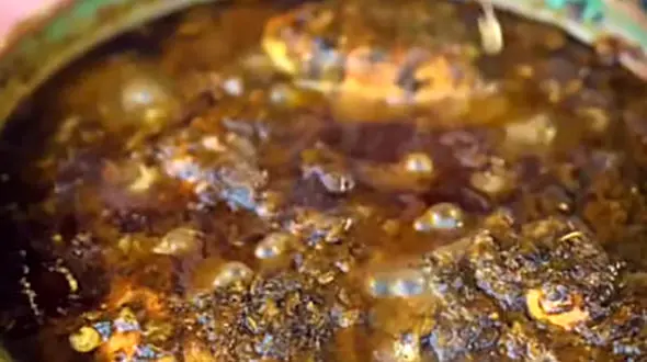 طرز پخت خورشت اسفناج پهلو غذای شمالی خوشمزه + فیلم 