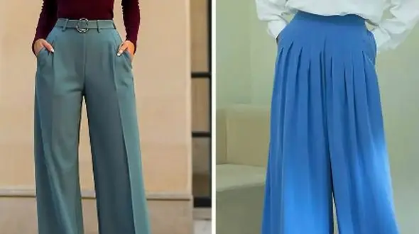 15 مدل شلوار فول بگ مناسب تابستان؛ استایل خنک و جذاب در روزهای آفتابی