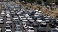 ترافیک سنگین در بزرگراه های تهران