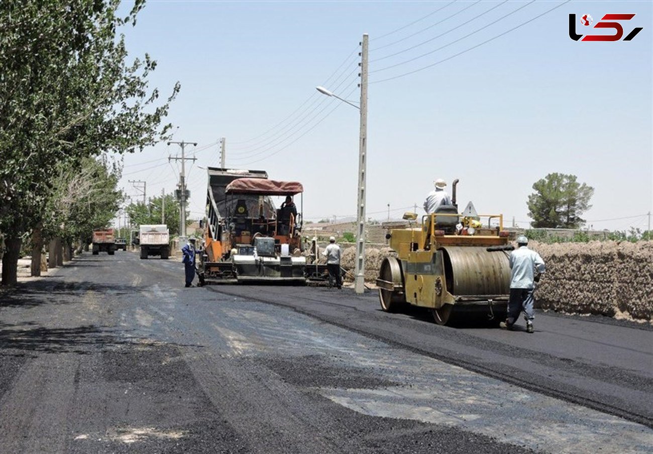 حق‌بین: به‌کارگیری بیش از ۴۲ اکیپ مکانیزه برای آسفالت‌ریزی