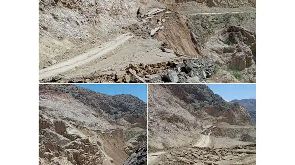 رانش زمین هولناک در ساوه
