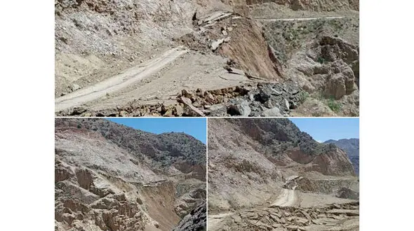 رانش زمین هولناک در ساوه
