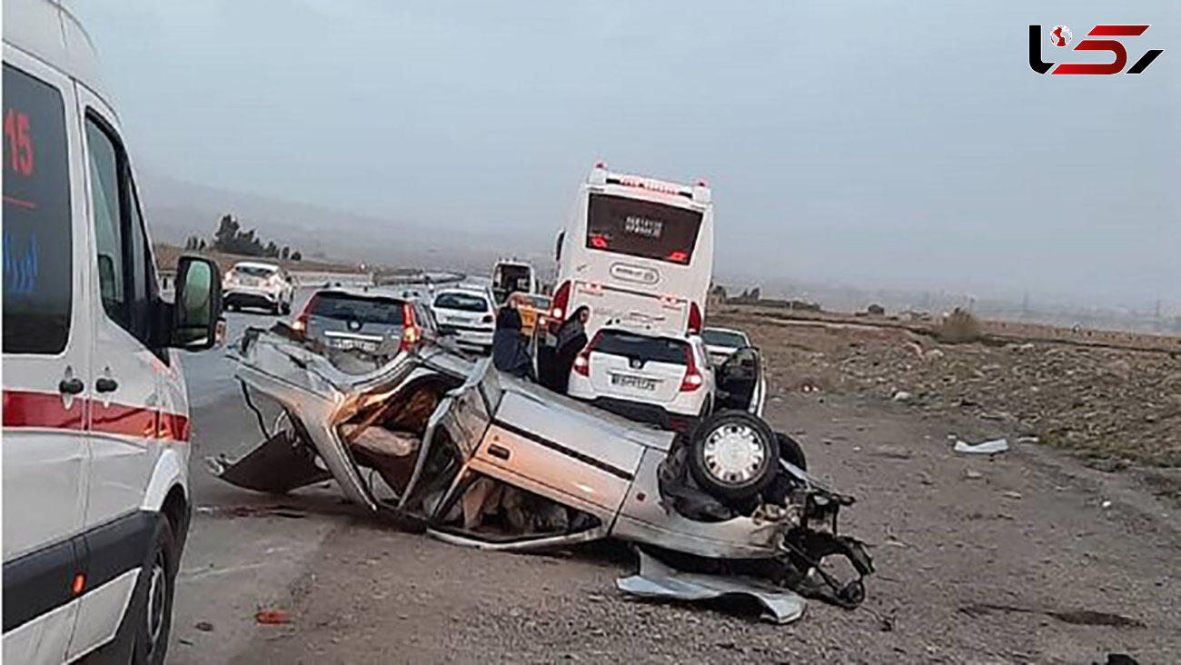 14 مصدوم در دو حادثه رانندگی در کرمانشاه