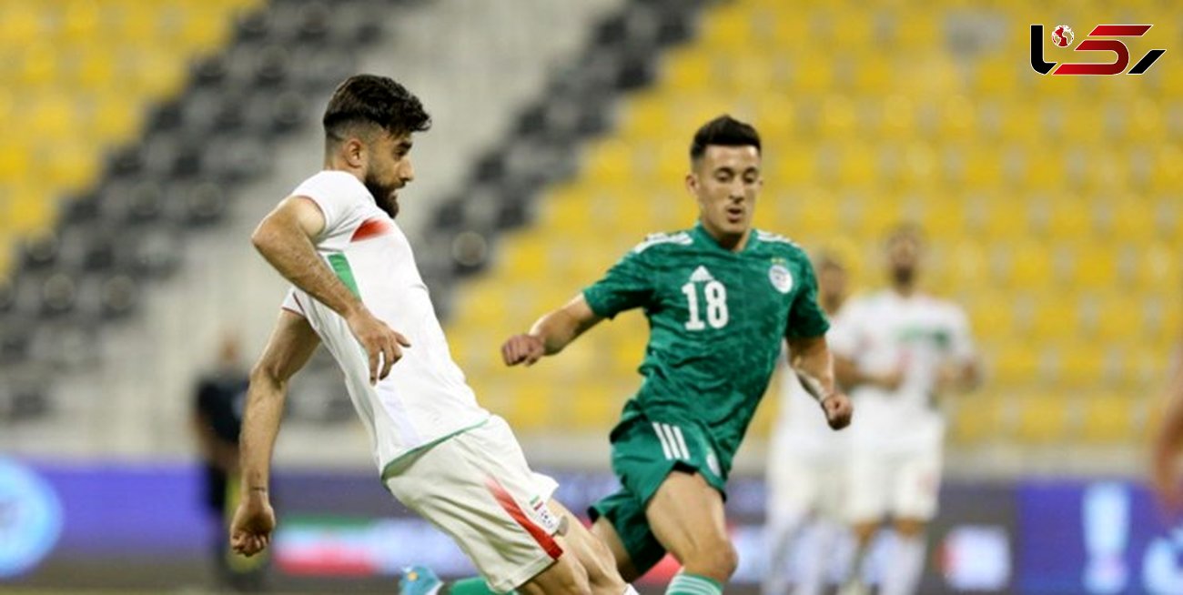 پیروزی الجزایر در نیمه نخست برابر ایران