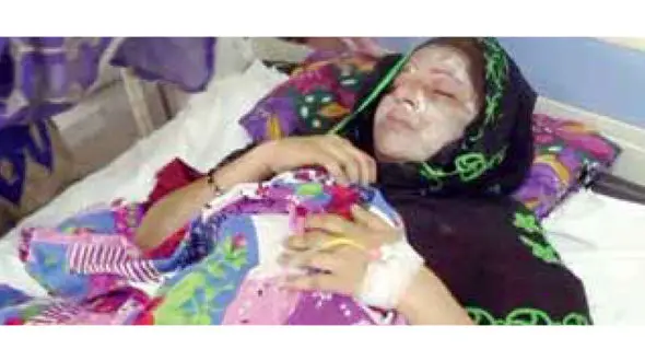 انتقام احمقانه یک مرد از زن دخترزا +عکس