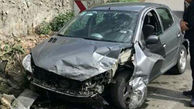 مرگ تلخ راننده پژو در تصادف با دیوار یک مغازه / در بندرانزلی رخ داد + عکس