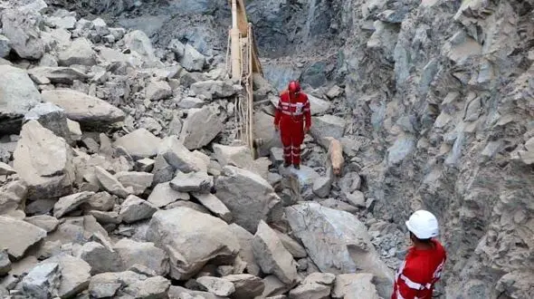 آخرین وضع ریزش معدن چیل آباد ارزوئیه