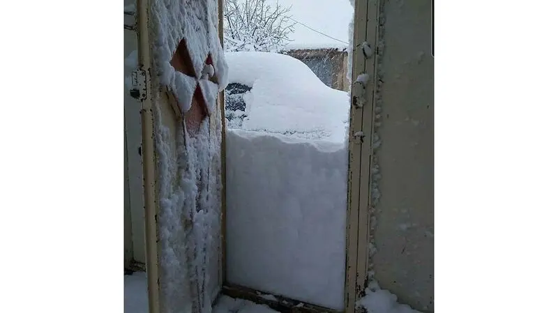 برف در لرستان