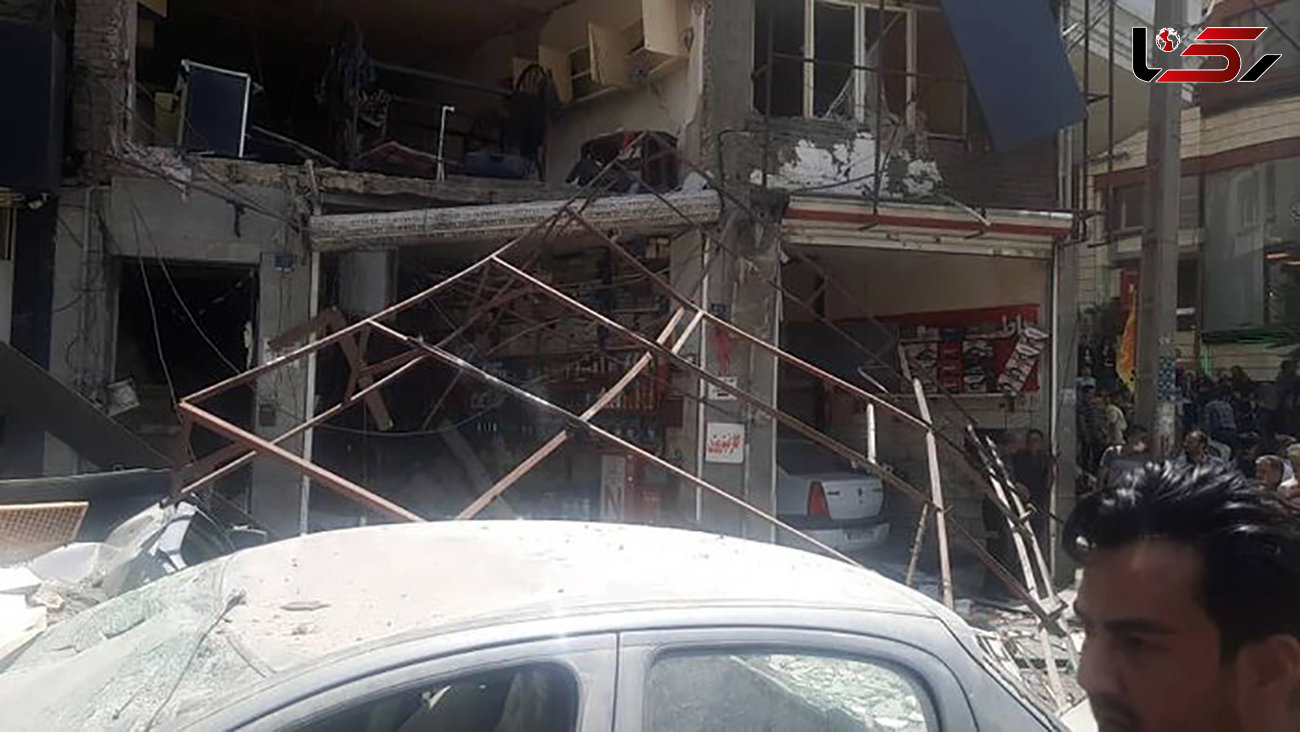 انفجار مهیب در قیطریه تهران / آتش به جان تعمیرگاه و مغازه های اطراف+ عکس
