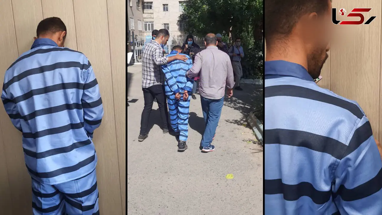 اولین عکس و اعترافات عامل شلیک های خیابان طالقانی تهران / فقط در 2 قتل پشیمانم!