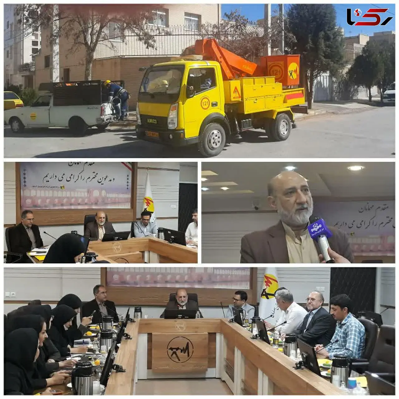 تلفات ناشی از شبکه های برق 4.2 درصد بوده است/ اصلاح 63 درصد از ساختار شبکه برق منطقه 3 اصفهان