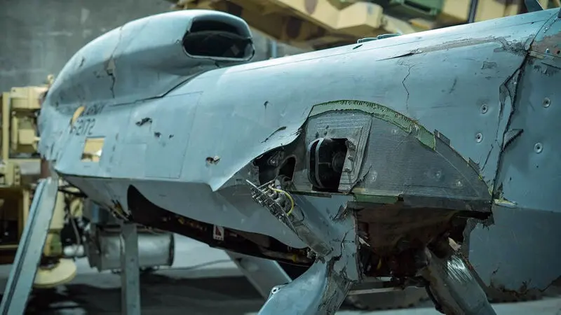 پهپاد راهبردی MQ-1C «گری‌ایگل» (Gray Eagle) محصول شرکت جنرال اتمیکس (General Atomics) است که توسط سپاه در خلیج فارس منهدم شد