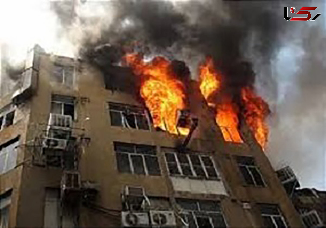 آتش سوزی یک کارخانه در شهرک صنعتی شهید سلیمی