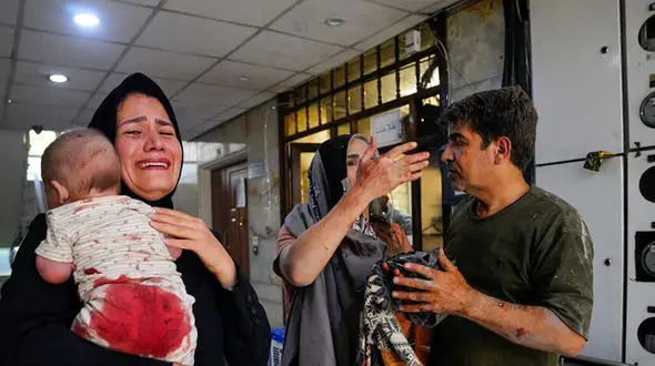 8 تصویر  از جنایت جنگی اسرائیل در تهران / کودک بی گناه هدف حمله قرار گرفت