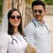 عکس / مهریه ای از جنس بهشت زوج پزشک ایرانی /  ۳۱۳ عمل جراحی رایگان درخواست عروس خانم