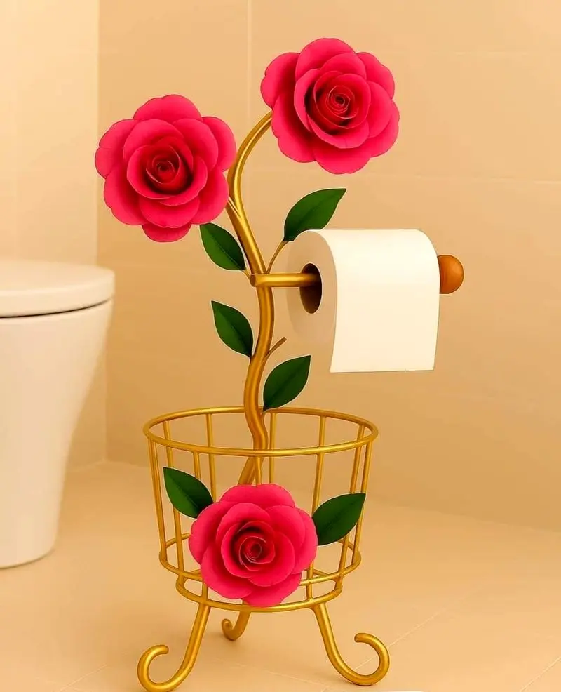 جا دستمال توالت لاکچری