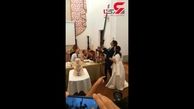 اقدام جنجالی عروس و داماد در شب عروسی+ فیلم