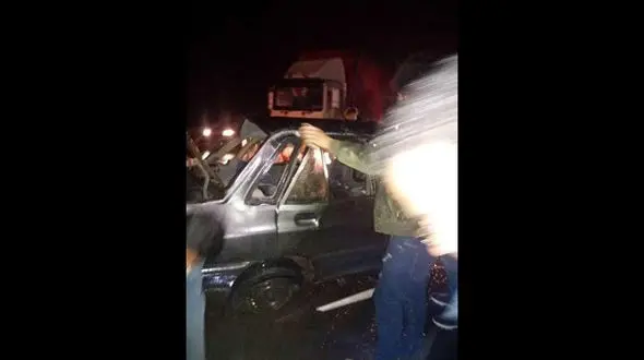 واژگونی مرگبار سواری در گیلان