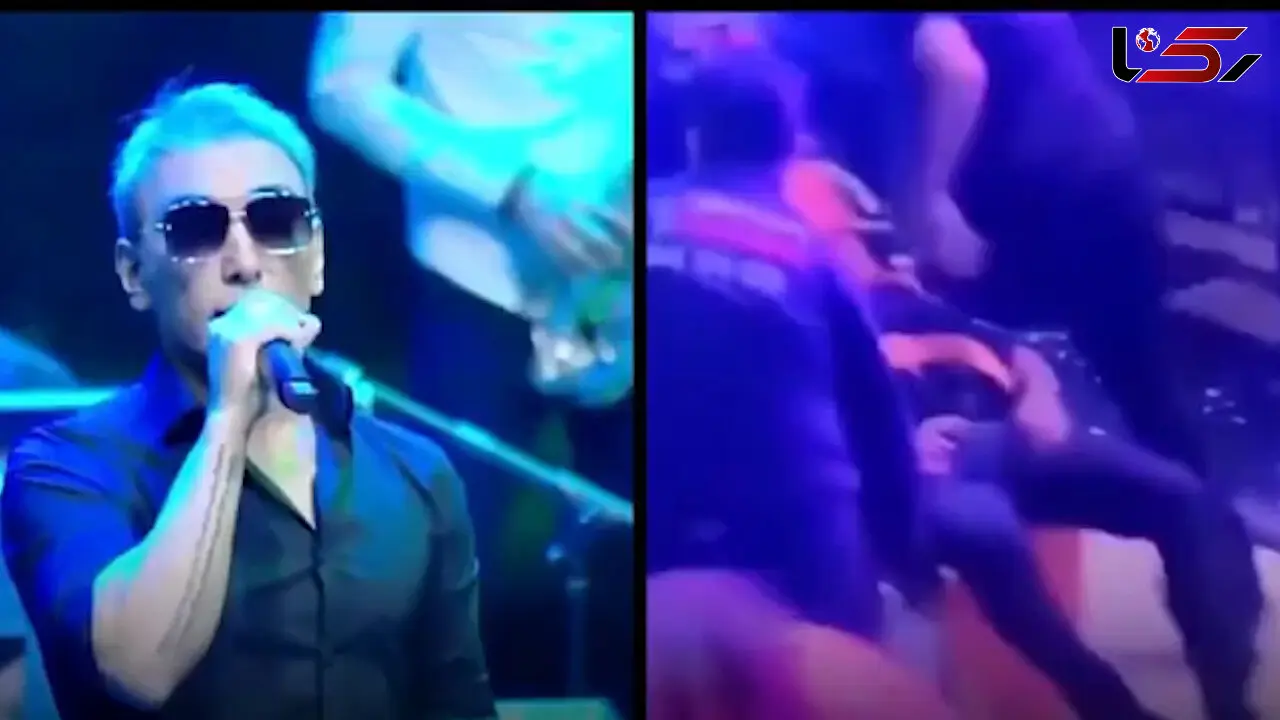 افراط یک ایرانی در کنسرت شادمهر ! + فیلم  اتفاق عجیب