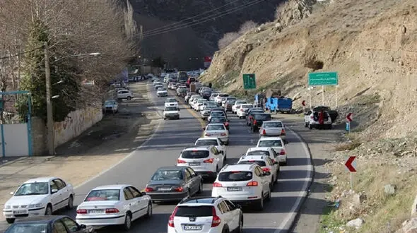 جاده چالوس یک طرفه شد