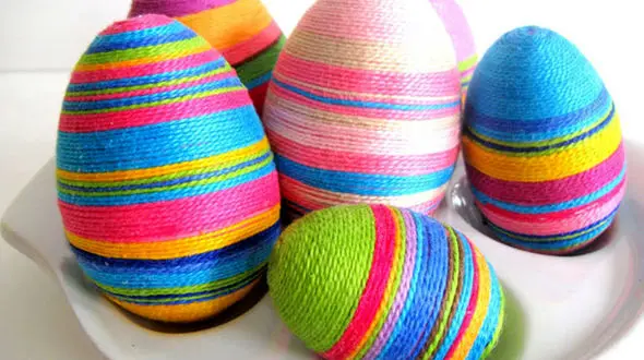 ایده تخم مرغ رنگی برای نوروز + فیلم