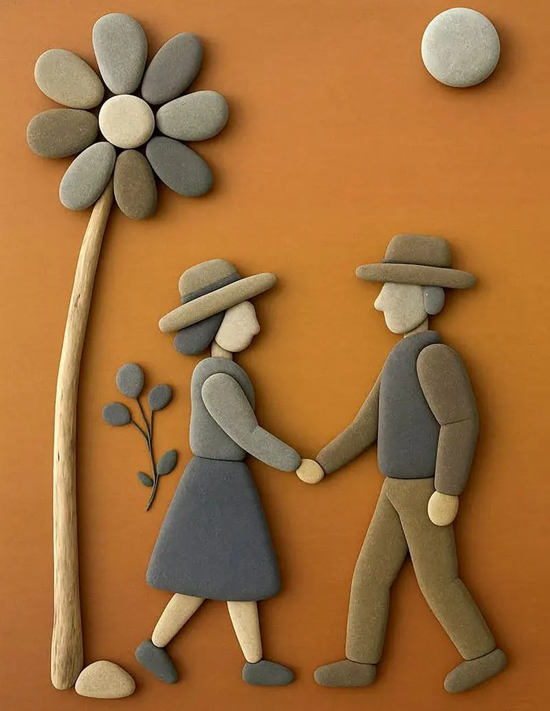 تابلو سنگی شعر<p> </p>