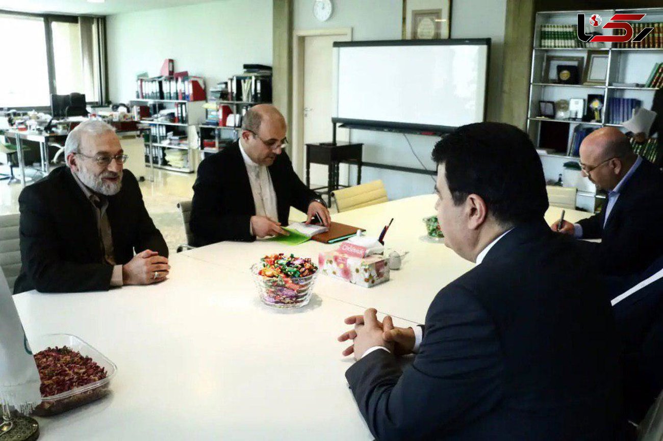 دیدار و گفت‌وگوی جواد لاریجانی با سفیر سوریه درباره موضوع بندی‌های جولان