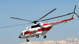 تولد پسر عجول در بالگرد  هلال‌احمر در آسمان سیستان و بلوچستان