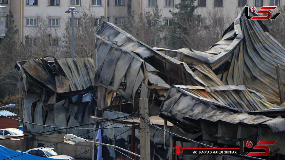 شهرداری تهران «تنها» مقصر آتش سوزی بازارچه جنت / بازارچه ای که قربانی مکاتبات بی نتیجه شد  + فیلم