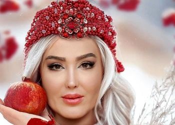 عکس تلخ / اولین رونمایی از لباس عروس آستین کلوش زهره فکور صبور /  روحش شاد ..