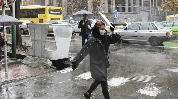  برف و باران به خوزستان رسید/ مراقب یخبندان باشید!