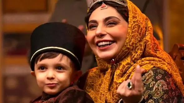 تصویر روز | رهام بذلی کودک نقش «معین الدوله» سریال جیران