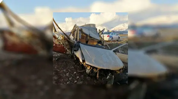 دو کشته و یک مصدوم به دنبال واژگونی خودرو پژو ۴۰۵