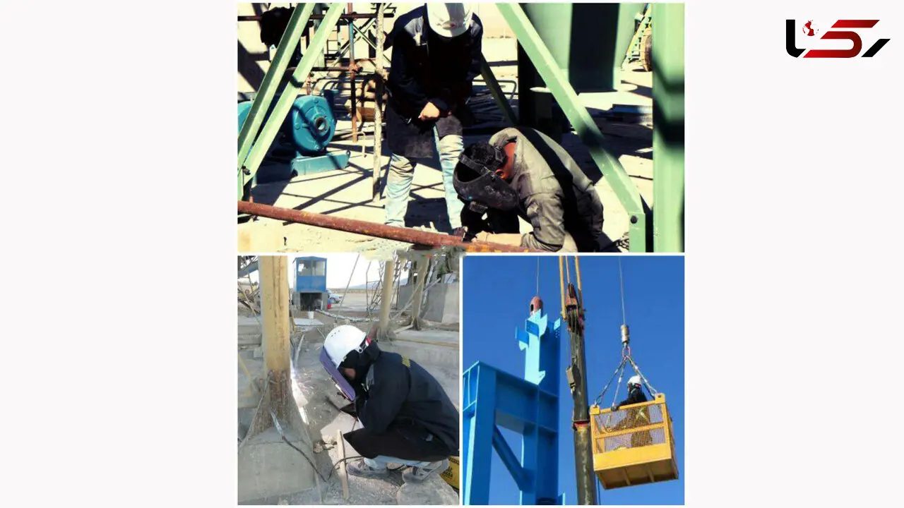 این زن تنها بانوی جوشکار در سایت های صنعتی بزرگ جنوب کشور است +عکس