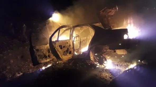 پشت پرده انفجار بامداد امروز در جاده فیروزکوه-دماوند + عکس 