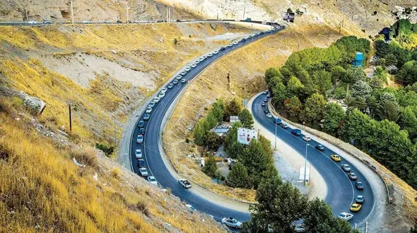 جاده کرج - چالوس بازگشایی شد
