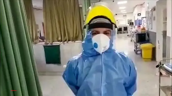 این پرستار آملی شاخ کرونا را شکست + فیلم و عکس